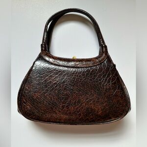 Mid Century Best & Co NYC Leather Handbag